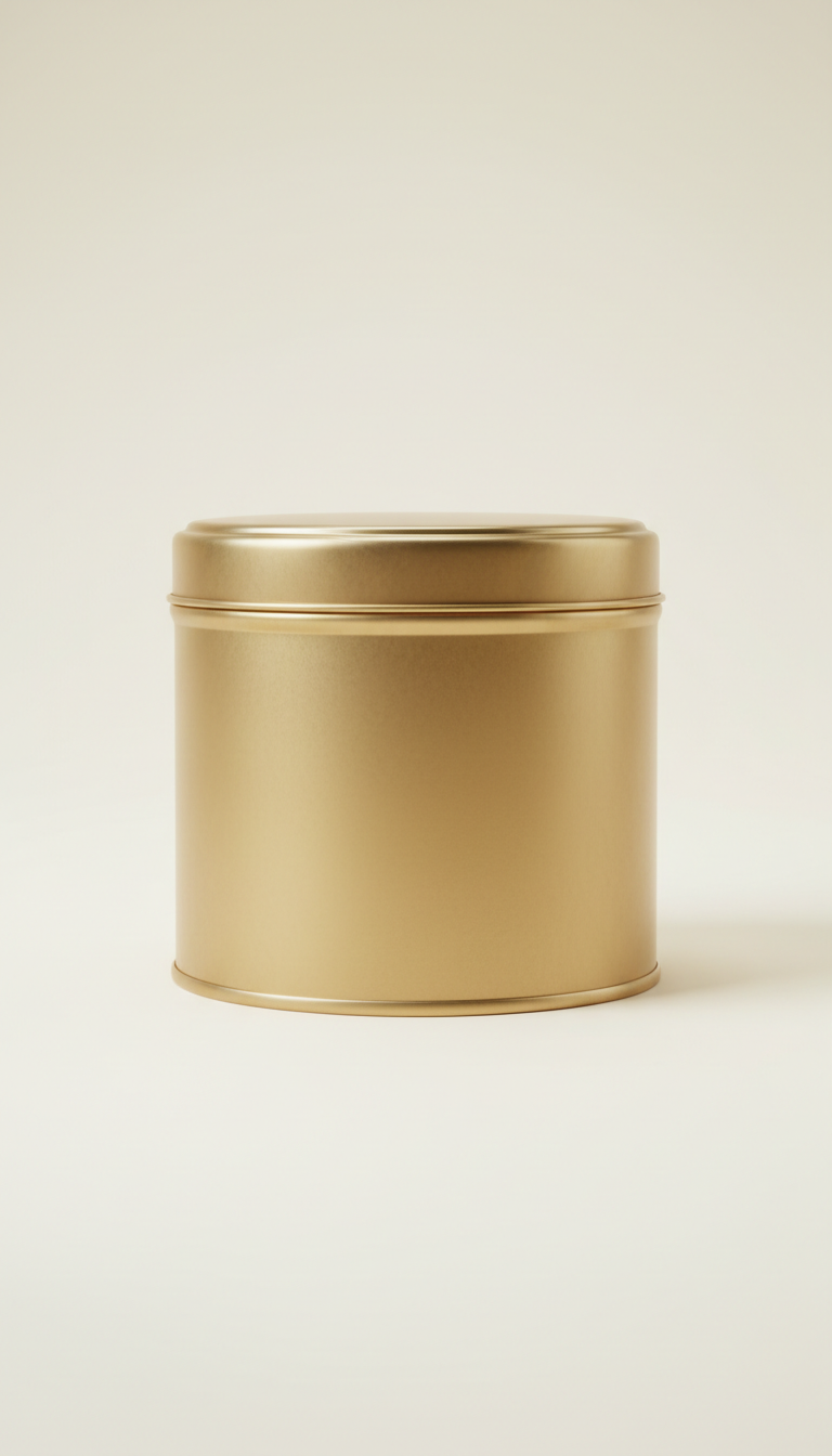 Golden Tan Gourmet Treat Tin