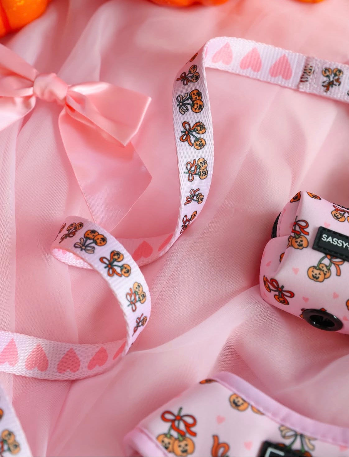 Dog Harness-Sassy Lil Pumpkins