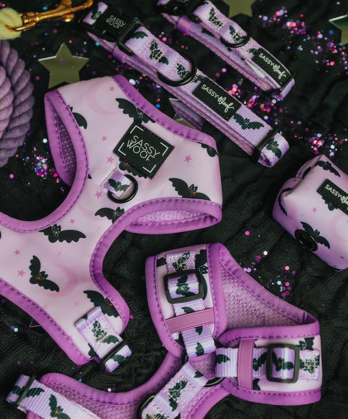 Sassy Woof Dog Harness- Lil Batty