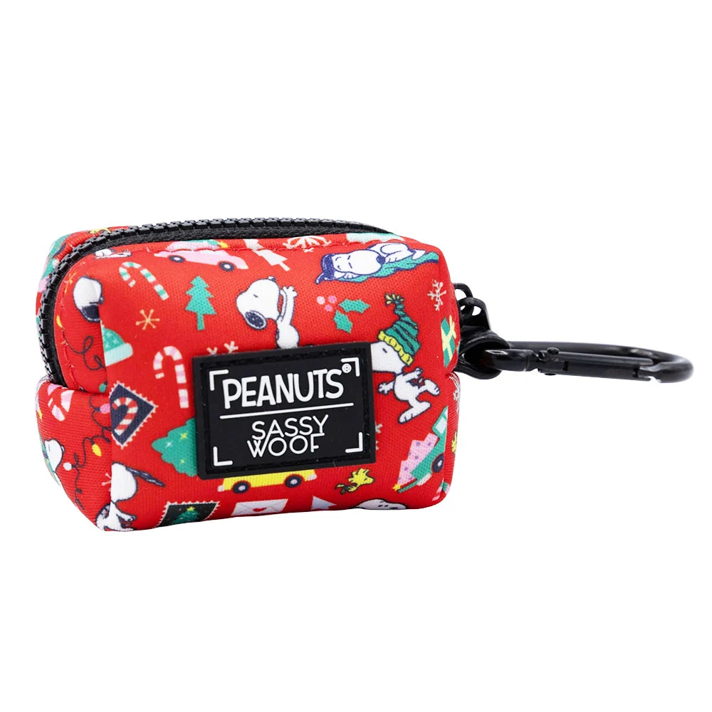 DOG WASTE BAG HOLDER - PEANUTS™ BEAGLE BELLS