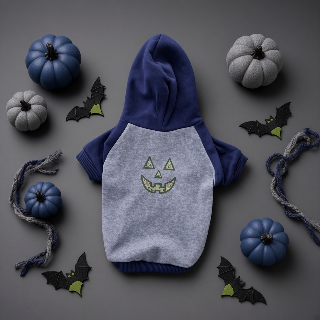Bugaboo Baby- Camo Pumpkin Dog Hoodie