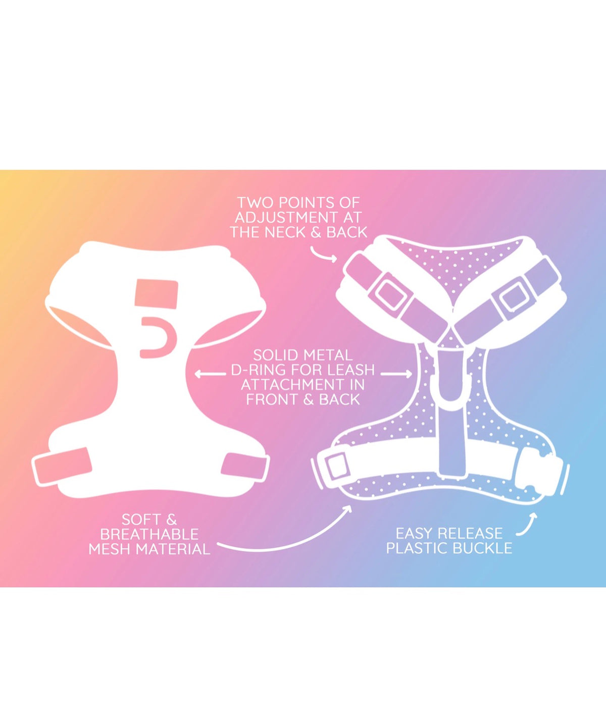 Dog Harness- Squad Ghouls