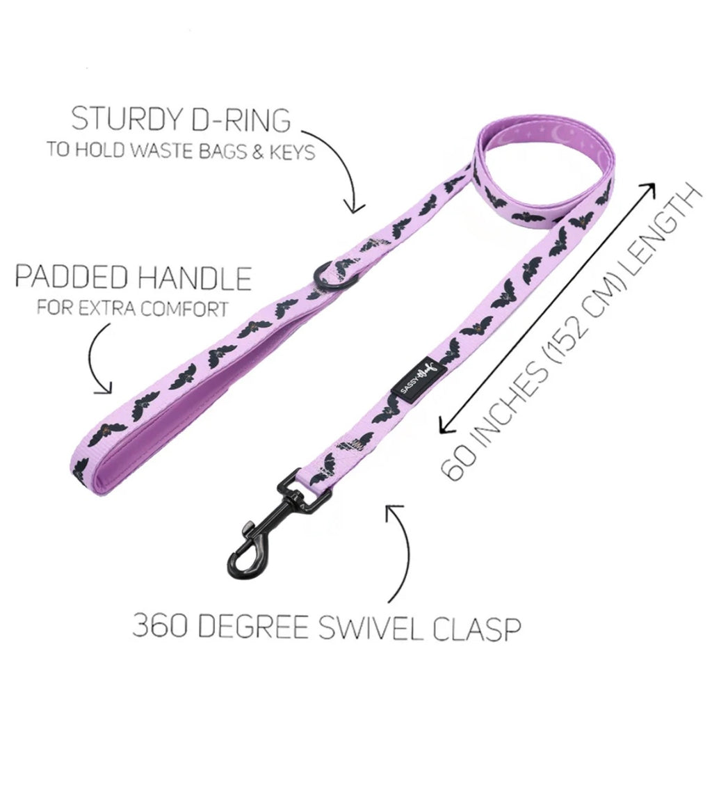 Sassy Woof Dog Leash- Lil Batty