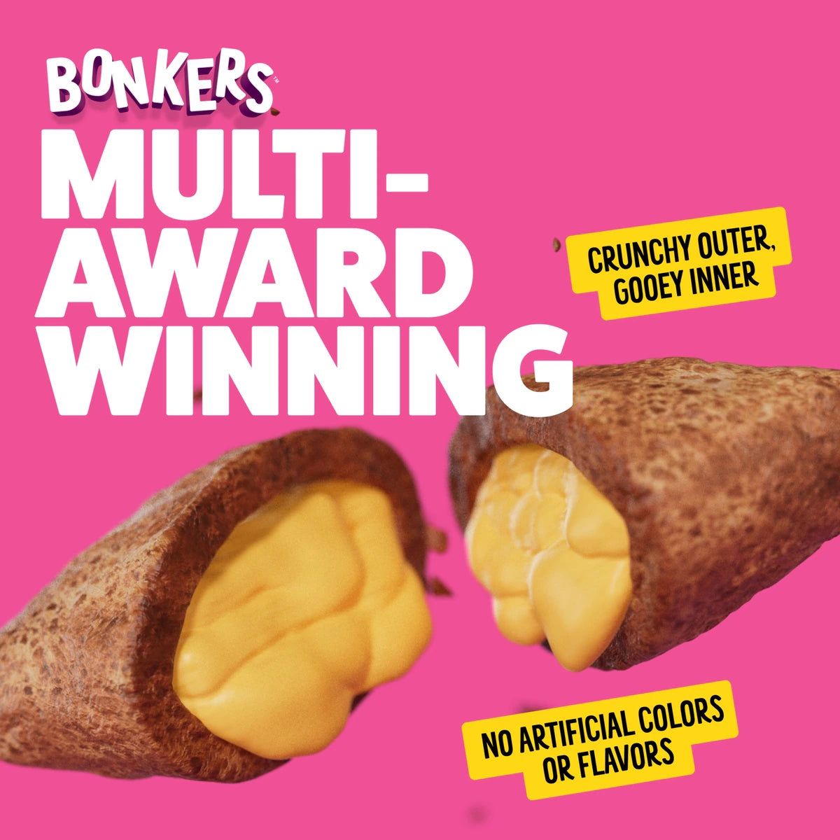BONKERS Dog Bites Beef Lovers Flavored Crunchy & Soft Dog Treats, 5.3-oz bag