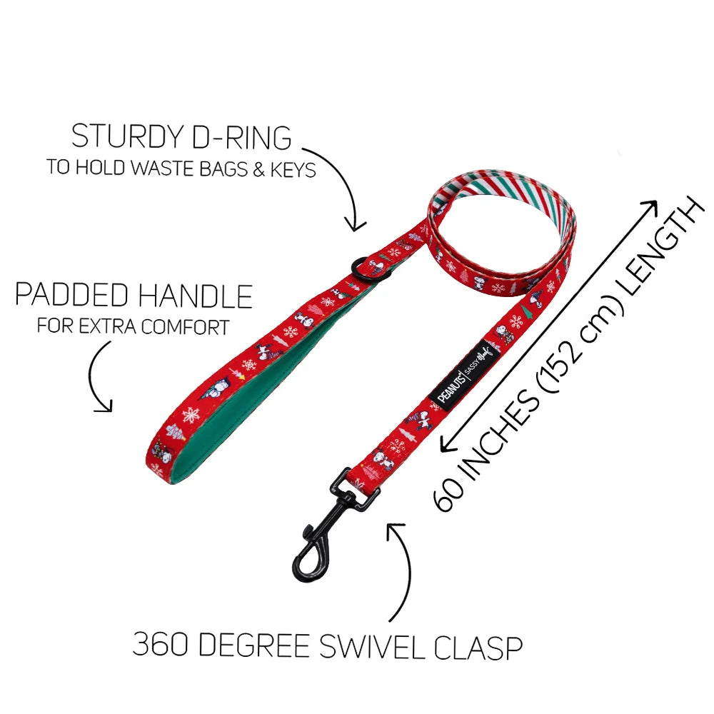 DOG LEASH - PEANUTS™ BEAGLE BELLS