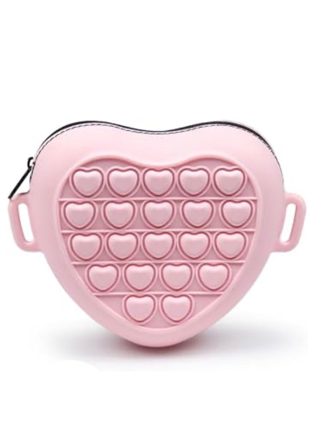 Pink Heart Fidget Treat Bag