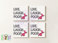 1 Canvas Print- Pink Balloon Dog