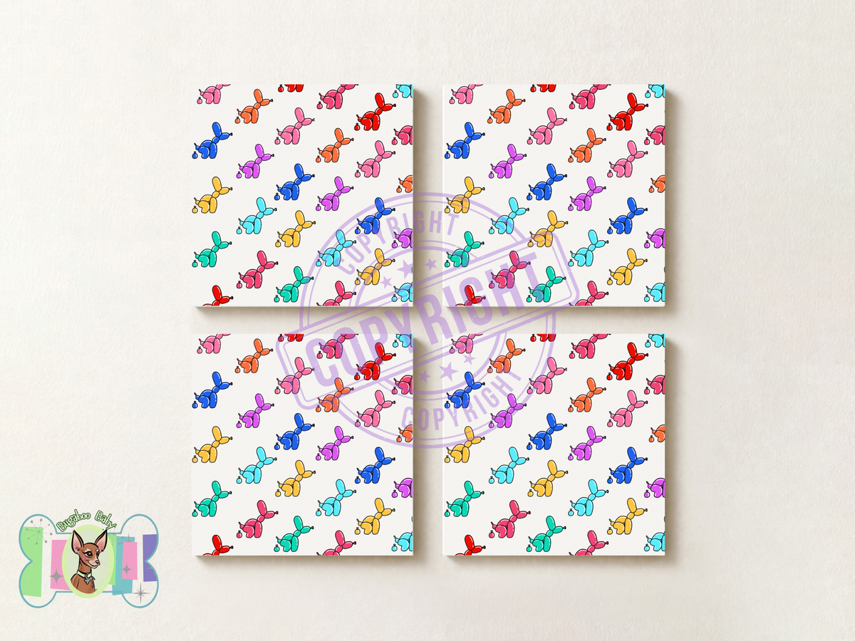1 Canvas- Balloon Dogs