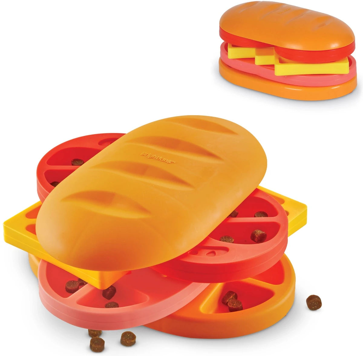 Brightkins Pupstrami Surprise! Treat Puzzle Dog Toy