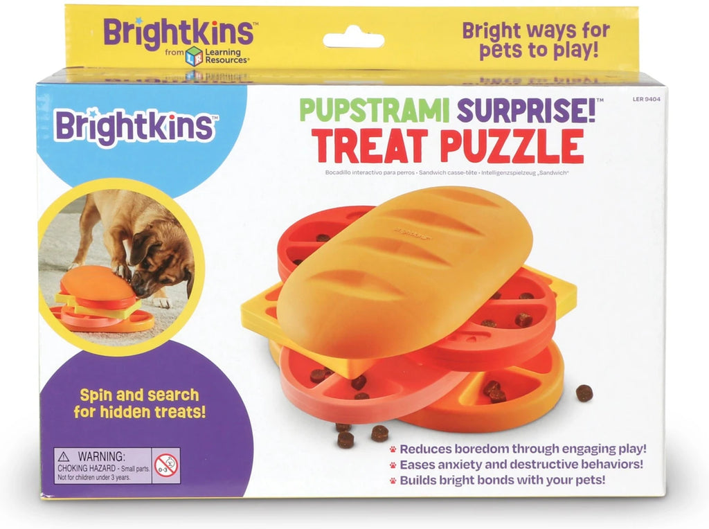 Brightkins Pupstrami Surprise! Treat Puzzle Dog Toy