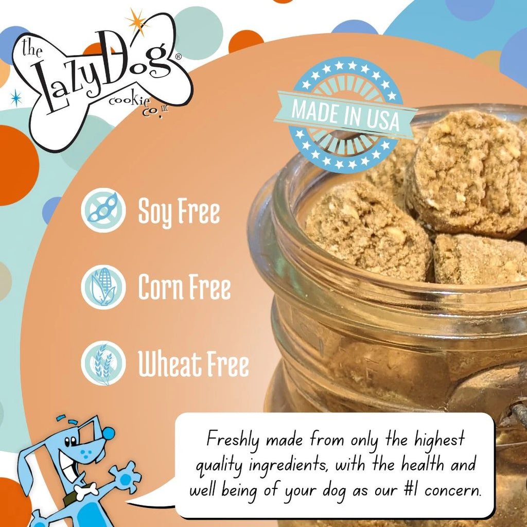 The Lazy Dog Cookie Co. Mutt Mallows My Little Pumpkins Baked Dog Treats, 5-oz bag