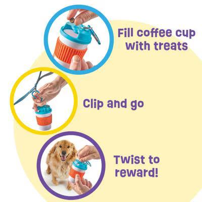 Brightkins Let's Go Treat Dog Dispenser