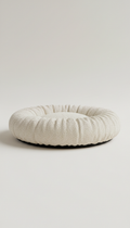 Porcelain Cream Boucle Cat Bed